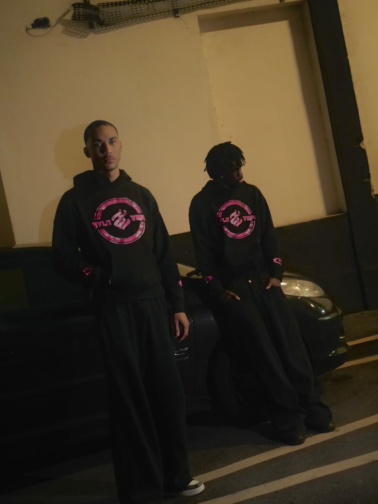 KVLE WEAR B4WAR OG BLACK HOODIE