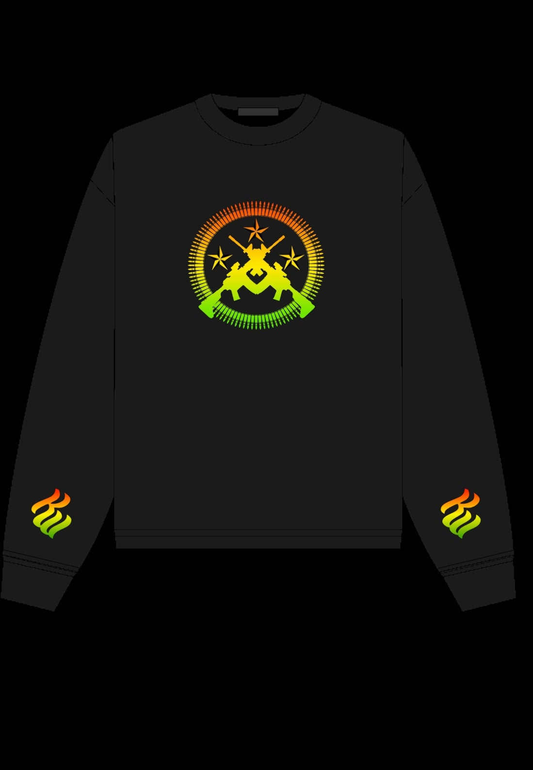 PHP BLACK LONG SLEEVE